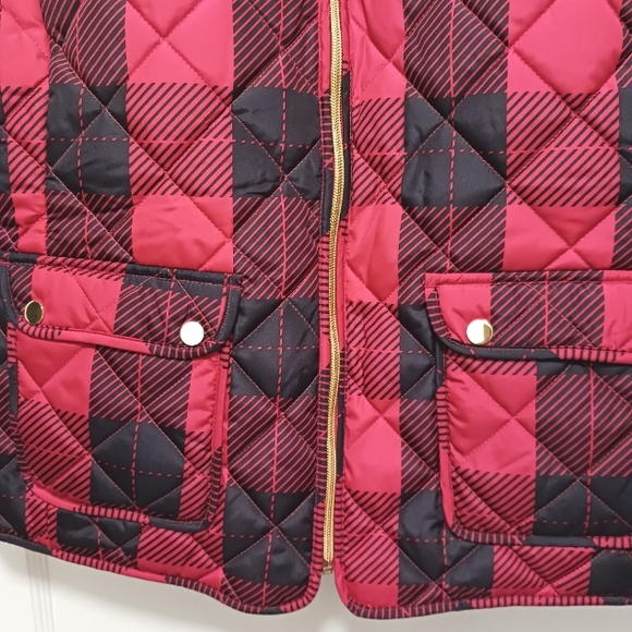 St. John's Bay Puffer Vest SZ 0X NWT - Picture 4 of 9